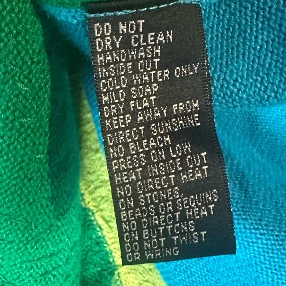 MICHAEL SIMON Vintage Seurat Sunday Afternoon sequined button front cardigan 3X - Picture 12 of 15